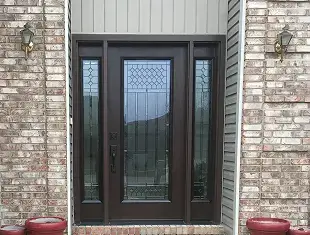 New entry door and sidelights